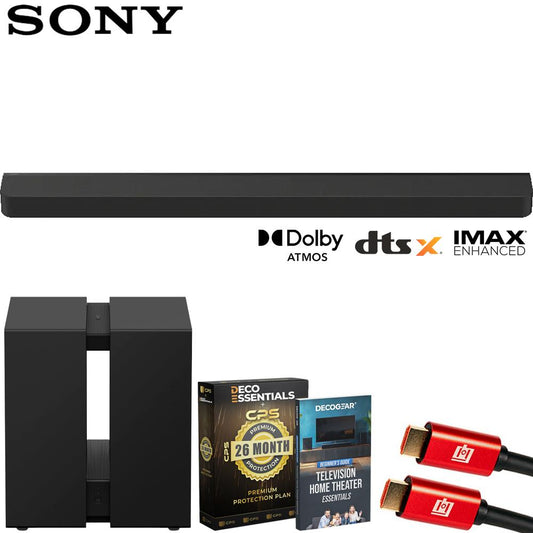 Sony BRAVIA Theater Bar 9 w/ BRAVIA Theatre Sub 9 + 26 Month Protection Bundle