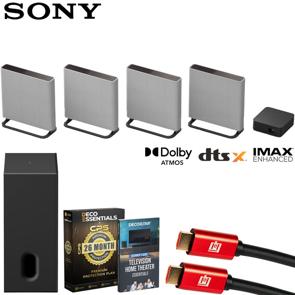 Sony BRAVIA Theater Quad w/ BRAVIA Theatre Sub 8 + 26 Month Protection Bundle