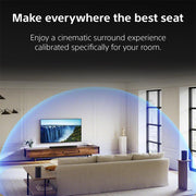 Sony BRAVIA Theater Bar 7 + Sub 7, Dolby Atmos/DTS:X + 26 Month Protection Bundle