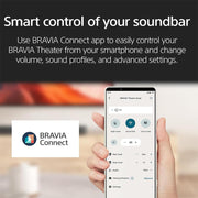 Sony BRAVIA Theater Bar 7 + Sub 7, Dolby Atmos/DTS:X + 26 Month Protection Bundle