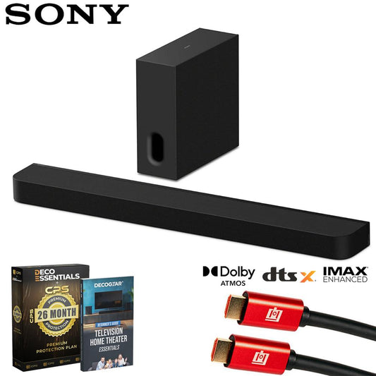 Sony BRAVIA Theater Bar 7 + Sub 7, Dolby Atmos/DTS:X + 26 Month Protection Bundle
