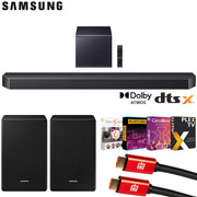 Samsung Q-Series Soundbar HW-Q900H 7.1.2ch Subwoofer (2026) w/ Rear Speaker Bundle