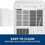 GE 8,000BTU 3-in-1 Portable Air Conditioner, White - Refurbished