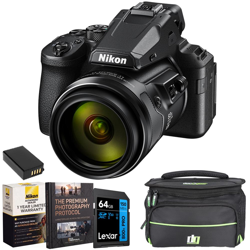 Nikon COOLPIX P950 16MP 83x Super Telephoto Zoom Digital Camera +Deco Essentials eBook