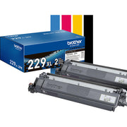 Brother Genuine High Yield Toner Cartridge Black Twin Pack with Deco Guide
