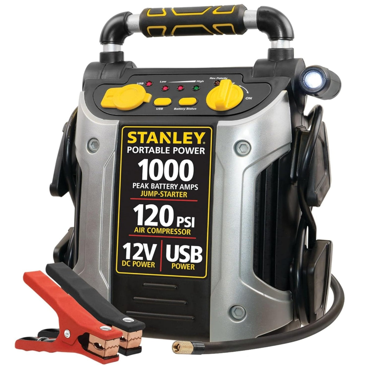 Stanley J5C09 500 Amp Jump Starter with Compressor
