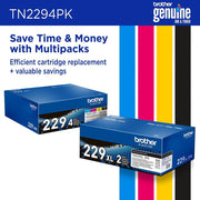 Brother Standard-Yield Toner 4 Pack C/M/Y/BK with Deco Essentials Guide