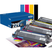 Brother Standard-Yield Toner 4 Pack C/M/Y/BK with Deco Essentials Guide