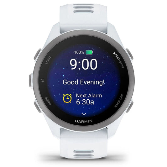 Garmin Forerunner 170 GPS Running Smartwatch, Whitestone/Cloud Blue