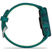 Garmin Forerunner 170 Music GPS Running Smartwatch, Teal Green/Citron