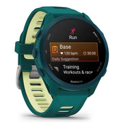 Garmin Forerunner 170 Music GPS Running Smartwatch, Teal Green/Citron