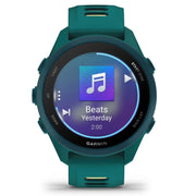 Garmin Forerunner 170 Music GPS Running Smartwatch, Teal Green/Citron