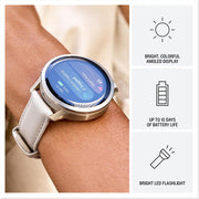 Garmin Venu 4, 41mm Smartwatch Lunar Gold with Sand Band + Metal Bands Bundle