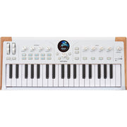 Arturia AstroLab 37-Key Slim-Key Stage Keyboard, White and Wood