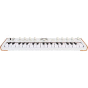 Arturia AstroLab 37-Key Slim-Key Stage Keyboard, White and Wood