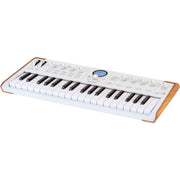Arturia AstroLab 37-Key Slim-Key Stage Keyboard, White and Wood