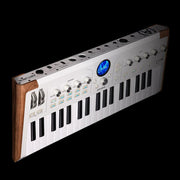 Arturia AstroLab 37-Key Slim-Key Stage Keyboard, White and Wood