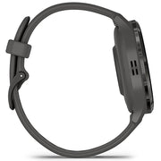 Garmin Venu 3S Health Fitness GPS Smartwatch Steel with Gray Case + Bands Bundle