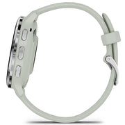 Garmin Venu 3S Fitness GPS Smartwatch Silver with Gray Band 41mm + Bands Bundle