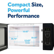 GE 1.6 Cu. Ft. 1,150-watt Countertop Microwave Oven + 2 Year Protection Pack