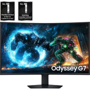 Samsung Samsung 37" Odyssey G7 G75F 4K 165Hz Curved Gaming Monitor - Black - Open Box