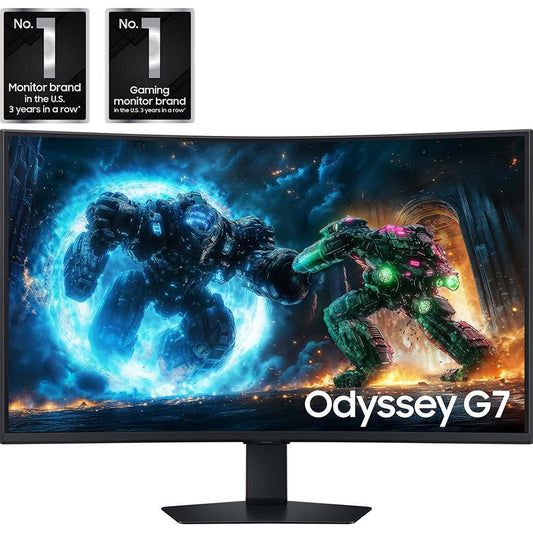 Samsung Samsung 37" Odyssey G7 G75F 4K 165Hz Curved Gaming Monitor - Black - Open Box
