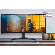 LG 34 Inch Smart Monitor Curved Screen with Stand Open Box + 1 Year Warranty