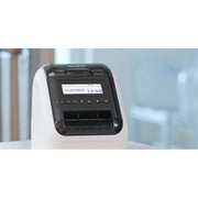 Brother Professional, Ultra Flexible Label Printer with White Paper Label Bundle