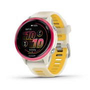 Garmin Forerunner 570 - 42mm GPS Smartwatch Aluminum & Mango Band + Band Bundle