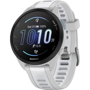 Garmin Forerunner 165 Smart Sport Watch Mist Gray + Whitestone with Band Bundle
