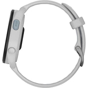 Garmin Forerunner 165 Smart Sport Watch Mist Gray + Whitestone with Band Bundle