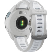 Garmin Forerunner 165 Smart Sport Watch Mist Gray + Whitestone with Band Bundle