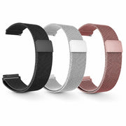 Garmin Forerunner 165 Music Smart Sport Watch Gray + Whitestone with Band Bundle