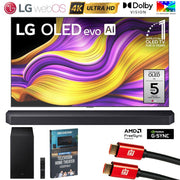 LG 83" G5 OLED evo 4K UHD Smart webOS TV (2025) w/Soundbar +Subwoofer Bundle