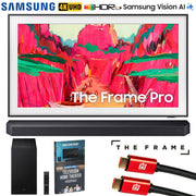 Samsung 65" The Frame Pro 4K Neo QLED Mini LED Smart TV 2025 +Soundbar +Subwoofer Bundle