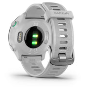 Garmin Forerunner 55 GPS Running Watch & Activity Tracker White with Band Bundle