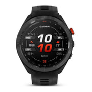 Garmin Approach S70 47 mm Premium GPS Golf Watch Black Band + 20mm Band Bundle