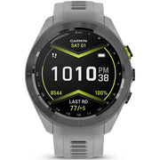 Garmin Approach S70 42 mm GPS Golf Watch Powder Grey Band with 20mm Band Bundle
