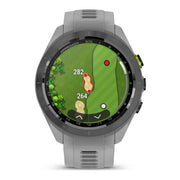 Garmin Approach S70 42 mm GPS Golf Watch Powder Grey Band with 20mm Band Bundle