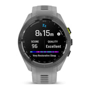 Garmin Approach S70 42 mm GPS Golf Watch Powder Grey Band with 20mm Band Bundle