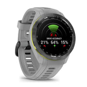 Garmin Approach S70 42 mm GPS Golf Watch Powder Grey Band with 20mm Band Bundle