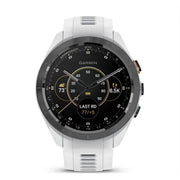 Garmin Approach S70 42 mm Premium GPS Golf Watch White Band + 20mm Band Bundle