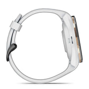Garmin Approach S70 42 mm Premium GPS Golf Watch White Band + 20mm Band Bundle