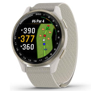 Garmin Approach S50, Advanced Golf GPS Smartwatch AMOLED with 20mm Band Bundle