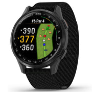 Garmin Approach S50, Advanced Golf GPS Smartwatch AMOLED with 20mm Band Bundle