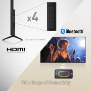 Panasonic W70 Series 75 inch LED 4K Ultra HD Smart Fire TV + Samsung Soundbar Bundle