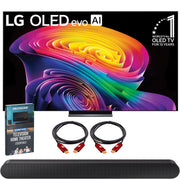 LG 77 Inch OLED evo AI C6H 4K Smart webOS TV (2026) + Samsung Soundbar Bundle
