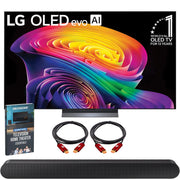 LG 42 inch OLED evo AI C6 4K Smart webOS TV (2026) + Samsung Soundbar Bundle