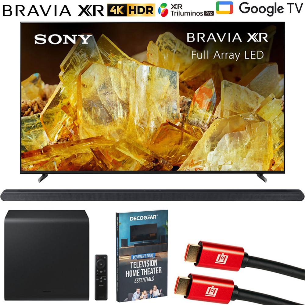 Sony Bravia XR 65" X90L 4K HDR LED TV XR65X90L Refurbished + HW-S800D Soundbar Bundle