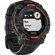 Garmin Instinct 3 - 45 mm GPS Smartwatch, SOLAR + Milanese Band + Charging Dock Bundle